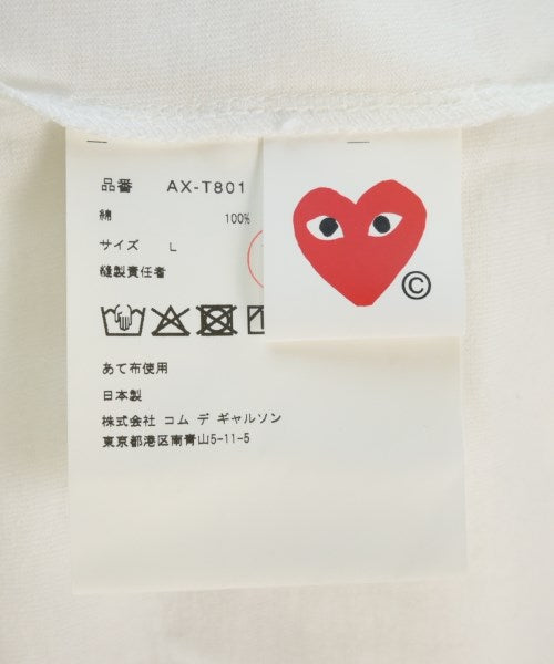 PLAY COMME des GARCONS เสื้อยืด/เสื้อท็อปส์