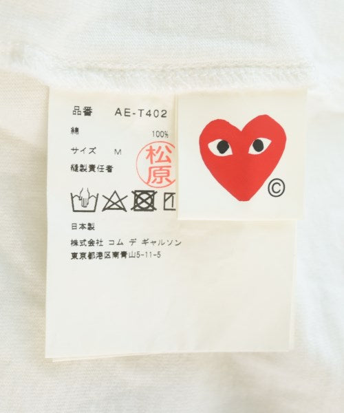 PLAY COMME des GARCONS เสื้อยืด/เสื้อท็อปส์