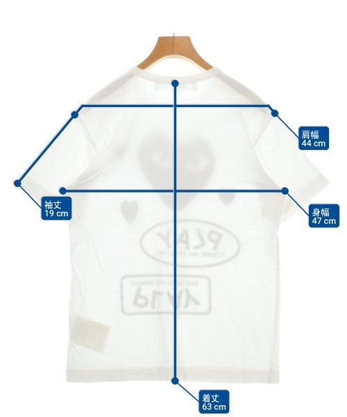 PLAY COMME des GARCONS เสื้อยืด/เสื้อท็อปส์