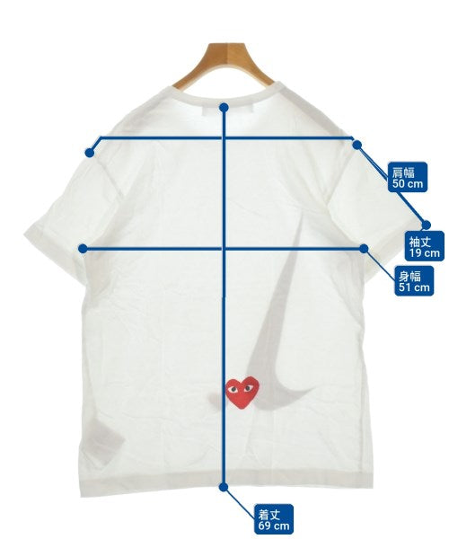 PLAY COMME des GARCONS เสื้อยืด/เสื้อท็อปส์