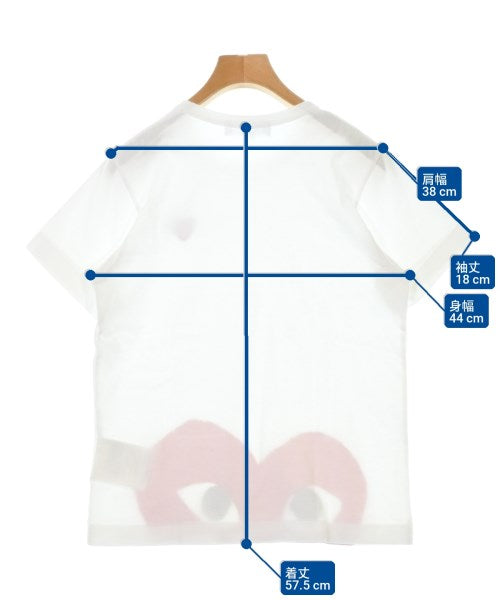 PLAY COMME des GARCONS เสื้อยืด/เสื้อท็อปส์