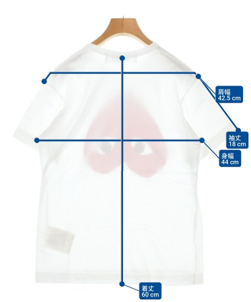 PLAY COMME des GARCONS เสื้อยืด/เสื้อท็อปส์