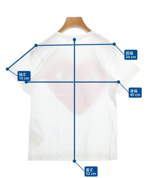 PLAY COMME des GARCONS เสื้อยืด/เสื้อท็อปส์