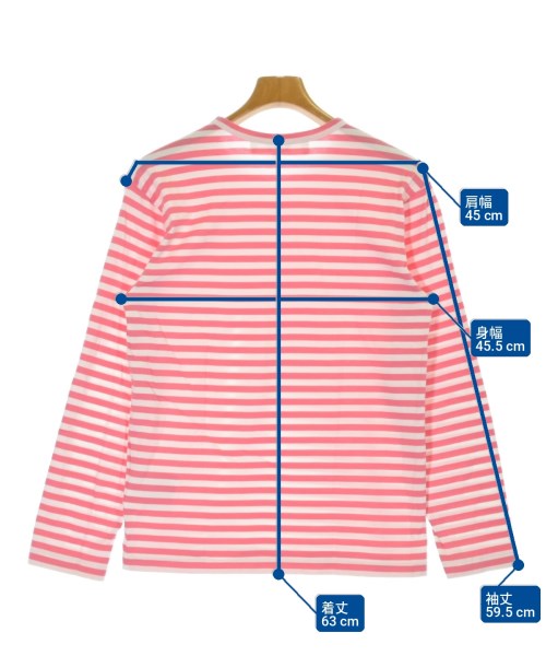PLAY COMME des GARCONS เสื้อยืด/เสื้อท็อปส์