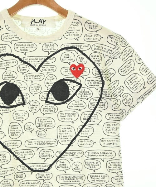 PLAY COMME des GARCONS เสื้อยืด/เสื้อท็อปส์