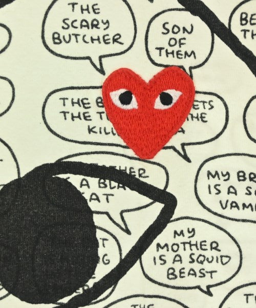 PLAY COMME des GARCONS เสื้อยืด/เสื้อท็อปส์