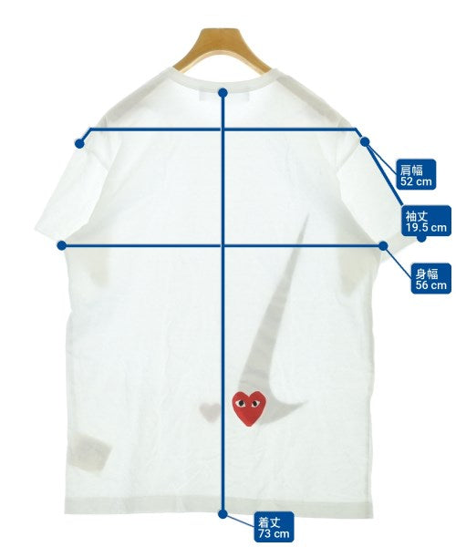 PLAY COMME des GARCONS เสื้อยืด/เสื้อท็อปส์
