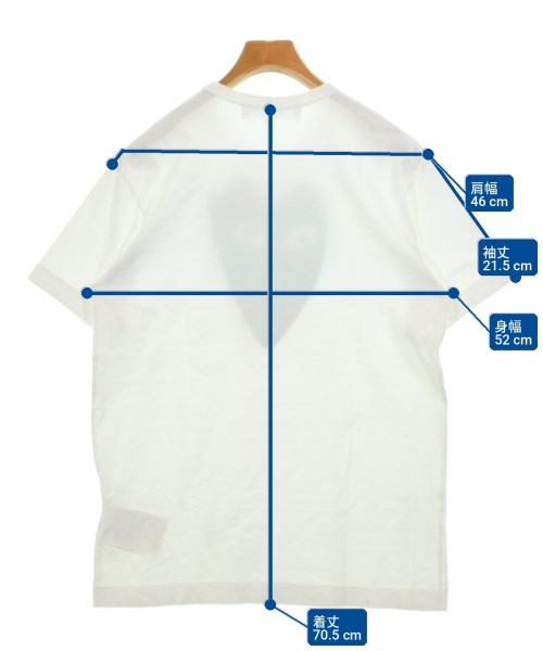 PLAY COMME des GARCONS เสื้อยืด/เสื้อท็อปส์