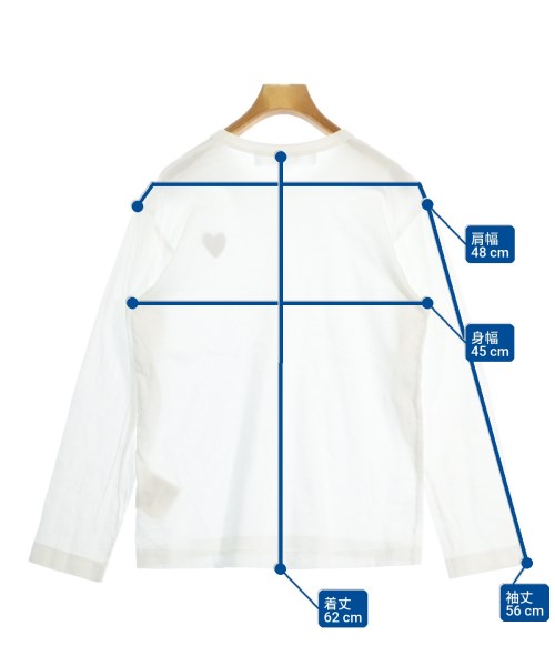 PLAY COMME des GARCONS เสื้อยืด/เสื้อท็อปส์