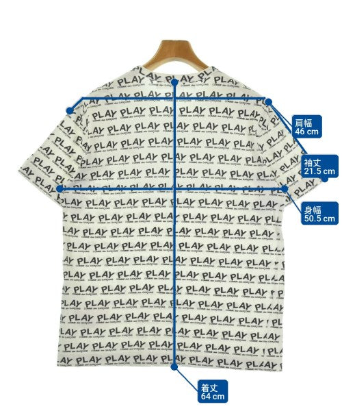 PLAY COMME des GARCONS เสื้อยืด/เสื้อท็อปส์