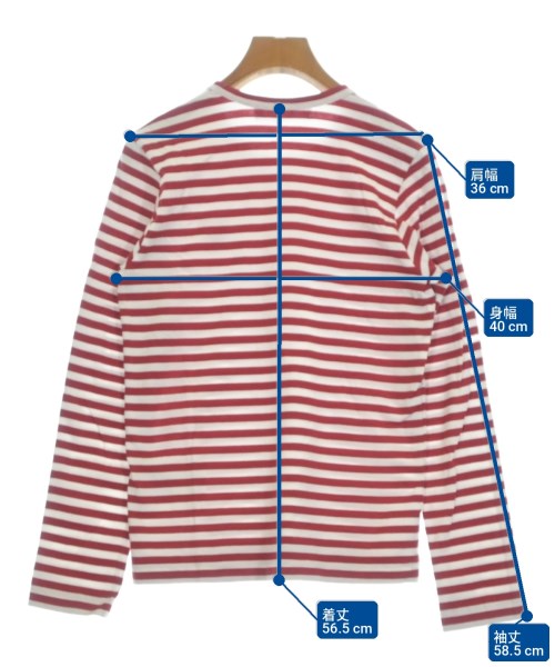 PLAY COMME des GARCONS เสื้อยืด/เสื้อท็อปส์