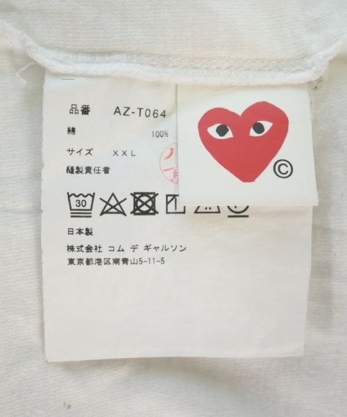 PLAY COMME des GARCONS เสื้อยืด/เสื้อท็อปส์