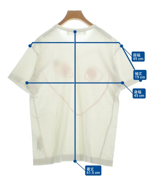 PLAY COMME des GARCONS เสื้อยืด/เสื้อท็อปส์
