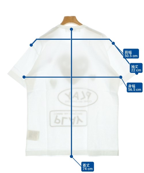 PLAY COMME des GARCONS เสื้อยืด/เสื้อท็อปส์