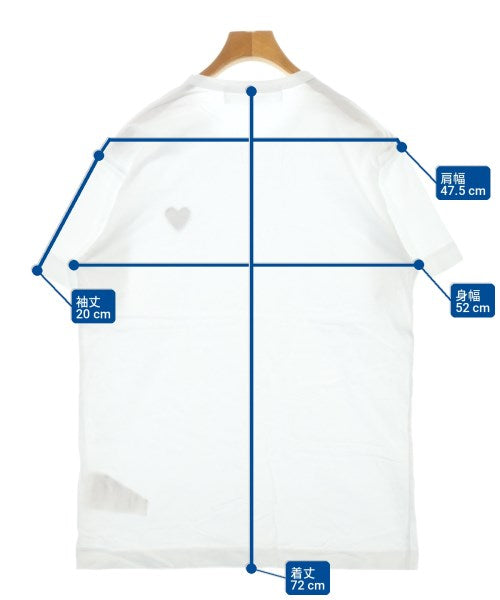 PLAY COMME des GARCONS เสื้อยืด/เสื้อท็อปส์