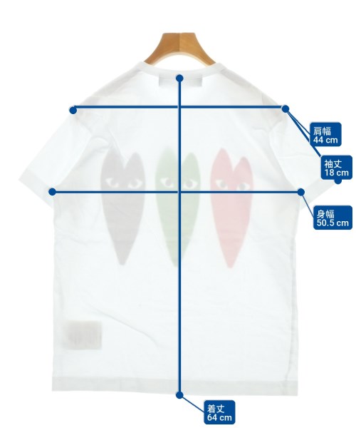 PLAY COMME des GARCONS เสื้อยืด/เสื้อท็อปส์