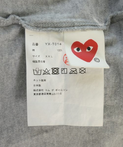 PLAY COMME des GARCONS เสื้อยืด/เสื้อท็อปส์