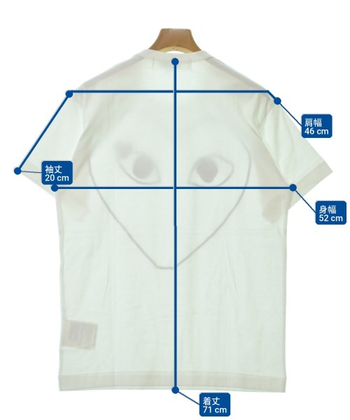 PLAY COMME des GARCONS เสื้อยืด/เสื้อท็อปส์