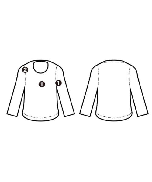 PLAY COMME des GARCONS เสื้อยืด/เสื้อท็อปส์