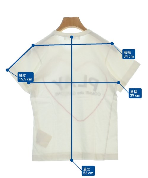 PLAY COMME des GARCONS เสื้อยืด/เสื้อท็อปส์