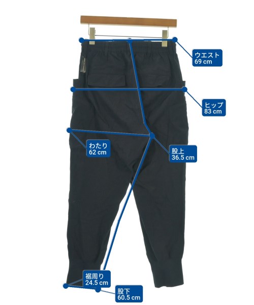 Y-3 กางเกงมีกระเป๋าข้างกางเกง2-4 กระเป๋า