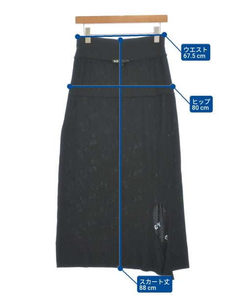 Y-3 กระโปรงยาว/แม็กซี่ยาว