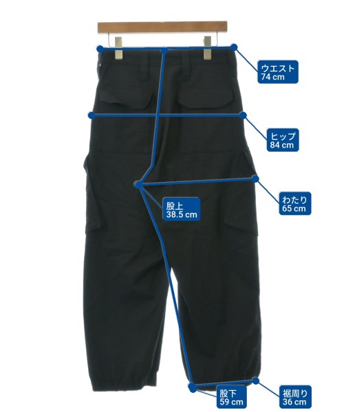Y-3 กางเกงมีกระเป๋าข้างกางเกง2-4 กระเป๋า