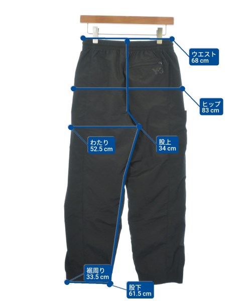 Y-3 กางเกงมีกระเป๋าข้างกางเกง2-4 กระเป๋า