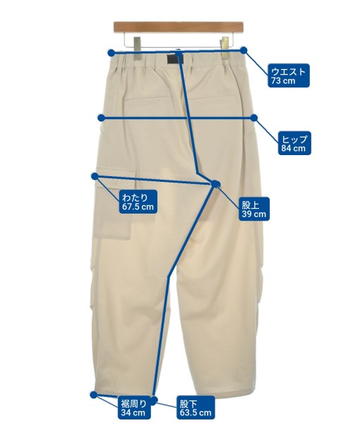 Y-3 กางเกงมีกระเป๋าข้างกางเกง2-4 กระเป๋า