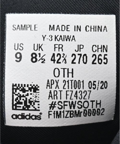 Y-3 รองเท้าผ้าใบ