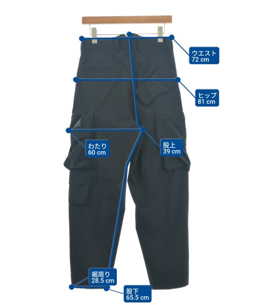 Y-3 กางเกงมีกระเป๋าข้างกางเกง2-4 กระเป๋า