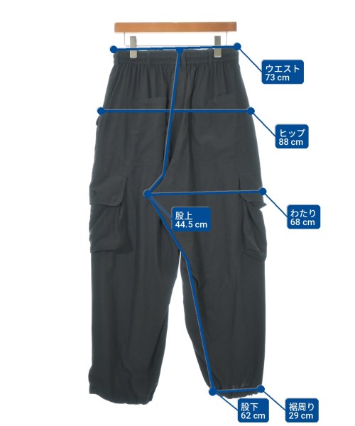 Y-3 กางเกงมีกระเป๋าข้างกางเกง2-4 กระเป๋า
