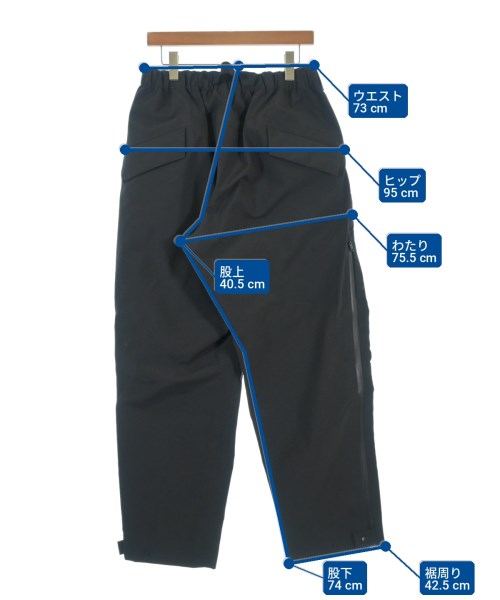 Y-3 กางเกงมีกระเป๋าข้างกางเกง2-4 กระเป๋า