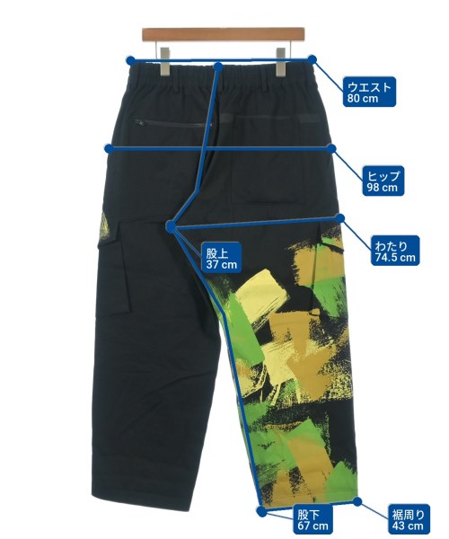 Y-3 กางเกงมีกระเป๋าข้างกางเกง2-4 กระเป๋า