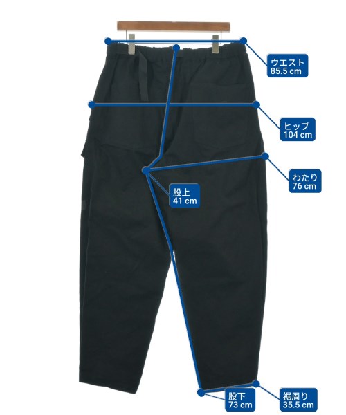 Y-3 กางเกงมีกระเป๋าข้างกางเกง2-4 กระเป๋า