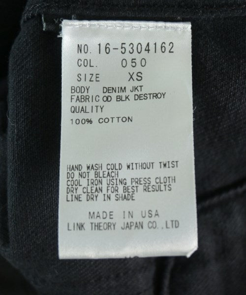 HELMUT LANG แจ็คเก็ตยีนส์