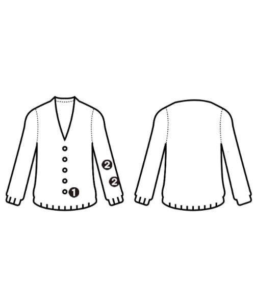 HELMUT LANG เสื้อคาร์ดิแกน