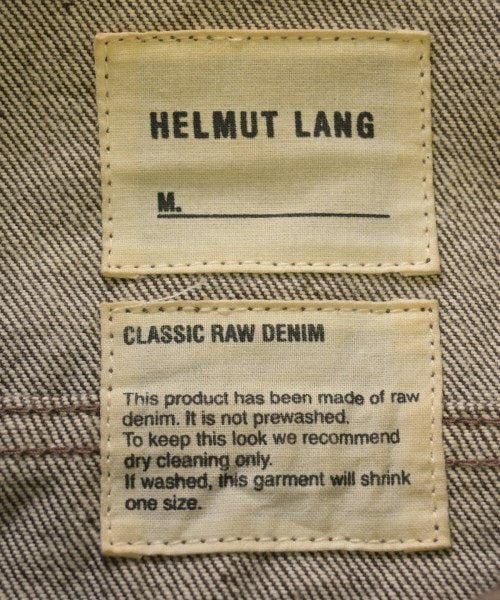 HELMUT LANG แจ็คเก็ตยีนส์
