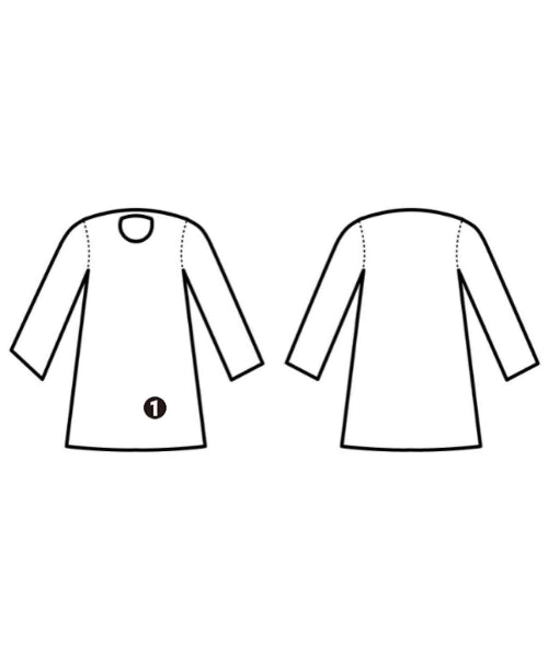 Maison Margiela เดรสที่เป็นเสื้อเชิ้ตตัวยาว