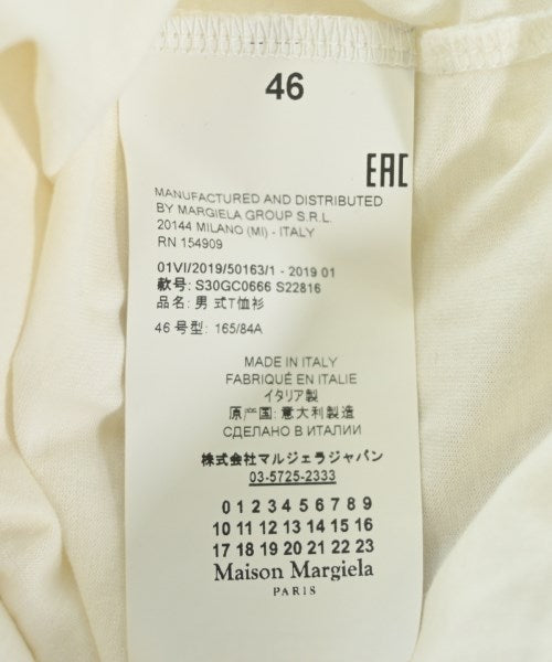 Maison Margiela เสื้อยืด/เสื้อท็อปส์