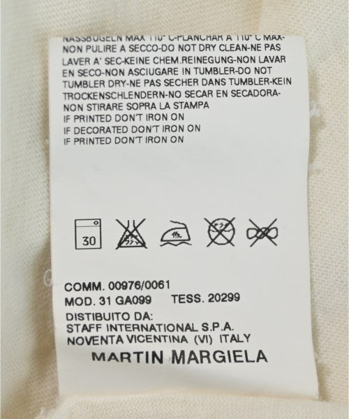 Maison Margiela เสื้อยืด/เสื้อท็อปส์