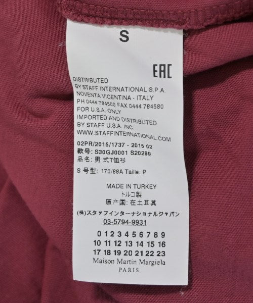 Maison Margiela เสื้อยืด/เสื้อท็อปส์