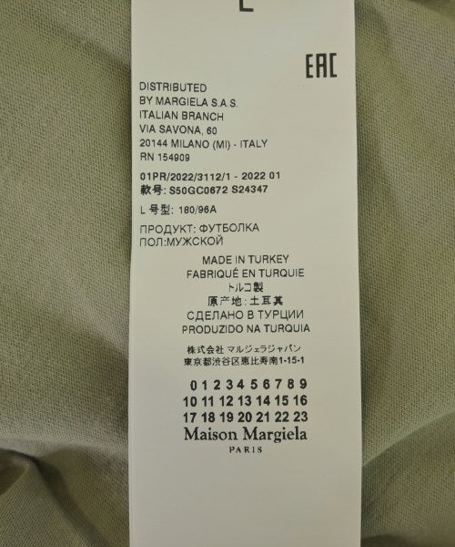 Maison Margiela เสื้อยืด/เสื้อท็อปส์