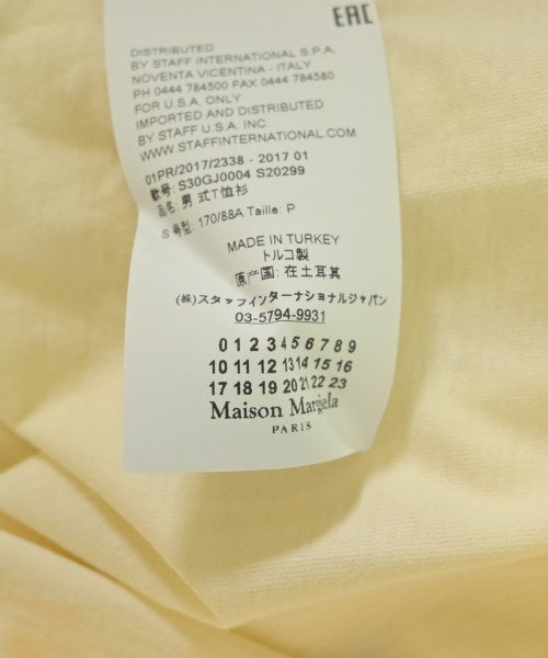 Maison Margiela เสื้อยืด/เสื้อท็อปส์