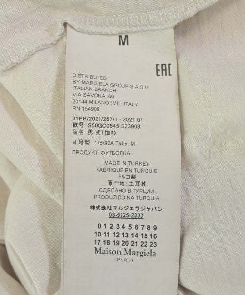 Maison Margiela เสื้อยืด/เสื้อท็อปส์