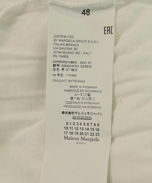 Maison Margiela เสื้อยืด/เสื้อท็อปส์