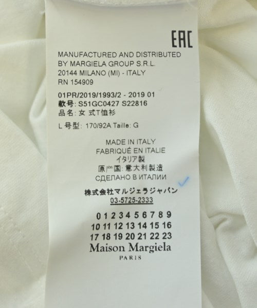 Maison Margiela เสื้อยืด/เสื้อท็อปส์