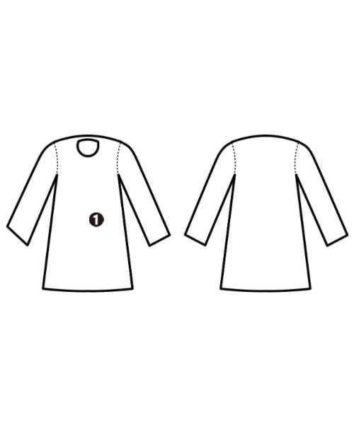 Maison Margiela เดรสที่เป็นเสื้อเชิ้ตตัวยาว