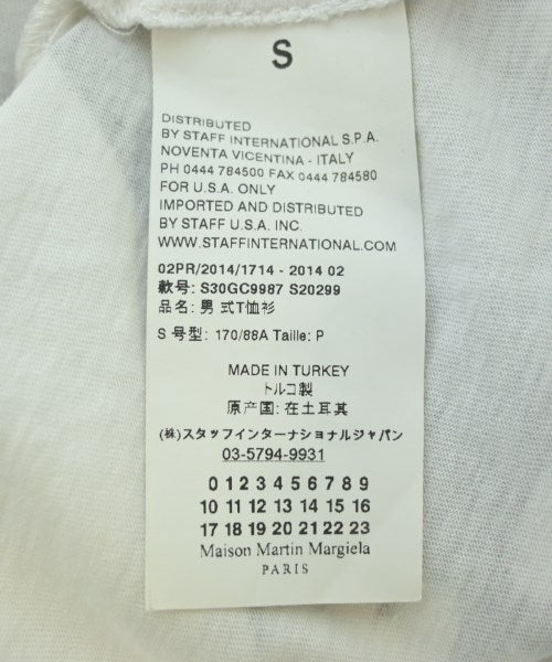 Maison Margiela เสื้อยืด/เสื้อท็อปส์