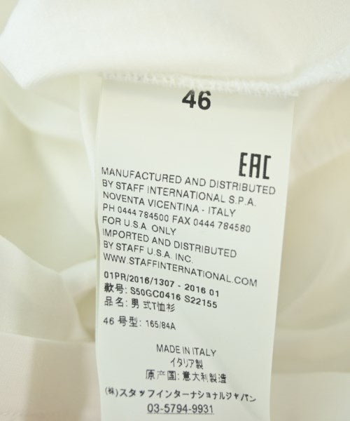 Maison Margiela เสื้อยืด/เสื้อท็อปส์